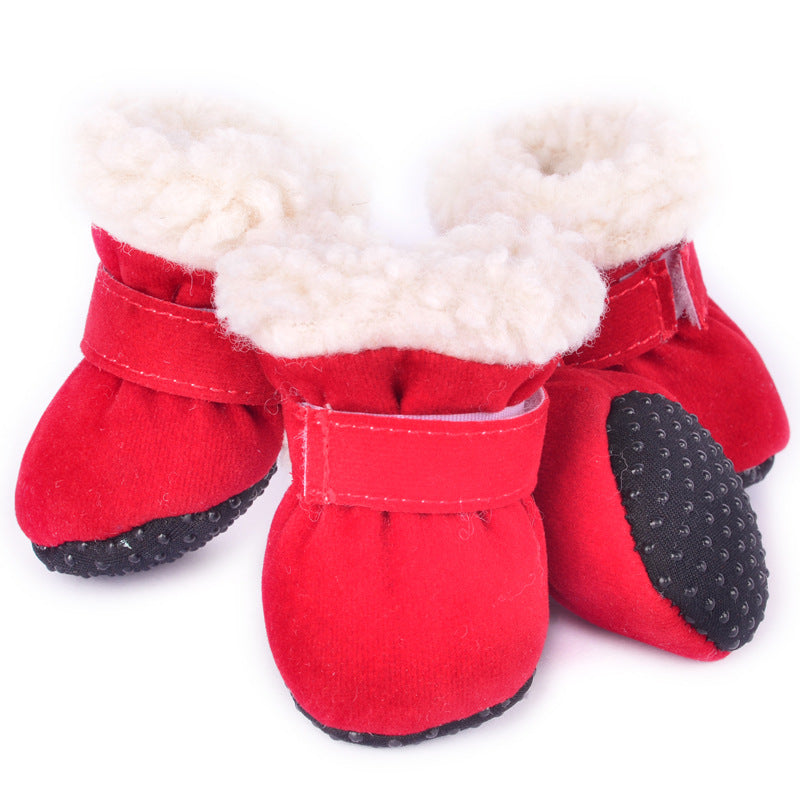Waterproof Winter Anti-Slip Dog Boots for Small Pets