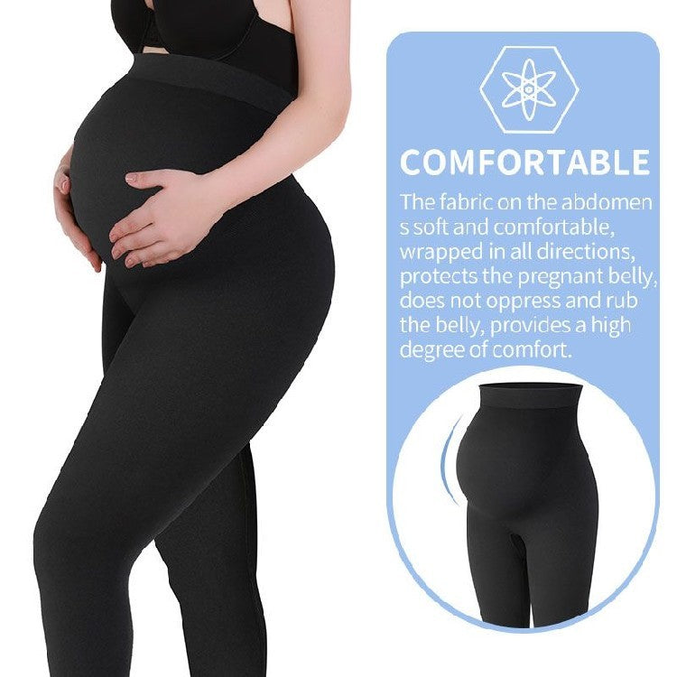 Women's High Waist Maternity Leggings Pregnancy Pants