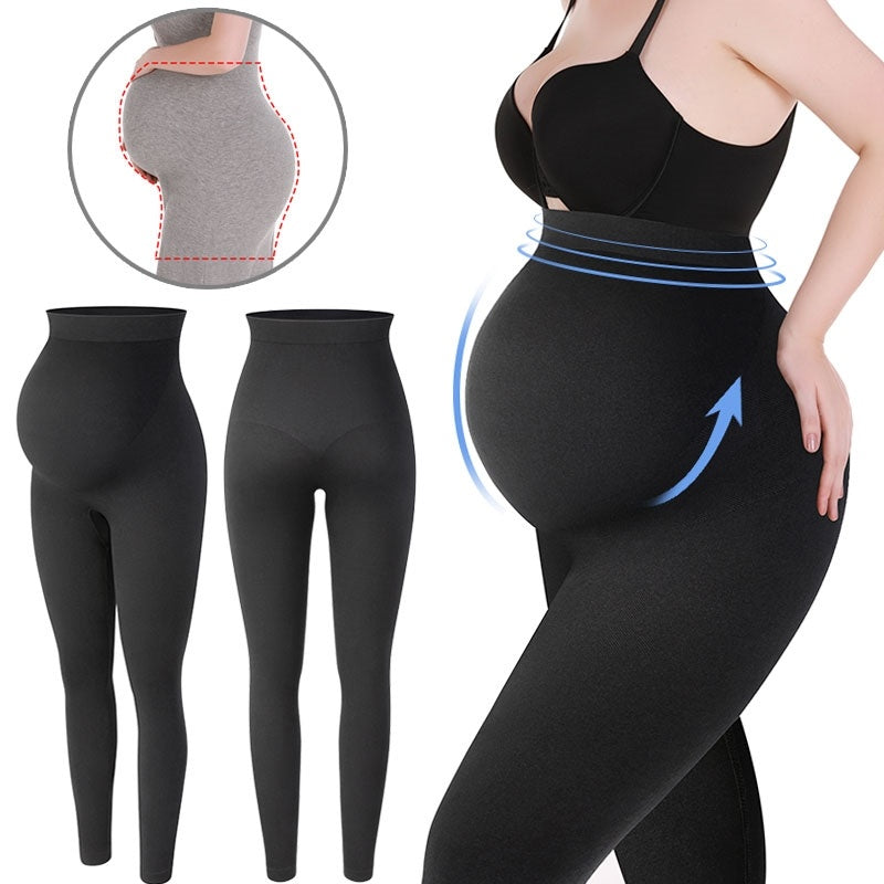 Women's High Waist Maternity Leggings Pregnancy Pants