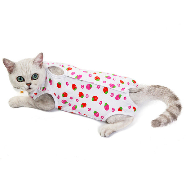 Thin Summer Cat Clothes Anti-Licking Pet Clothing