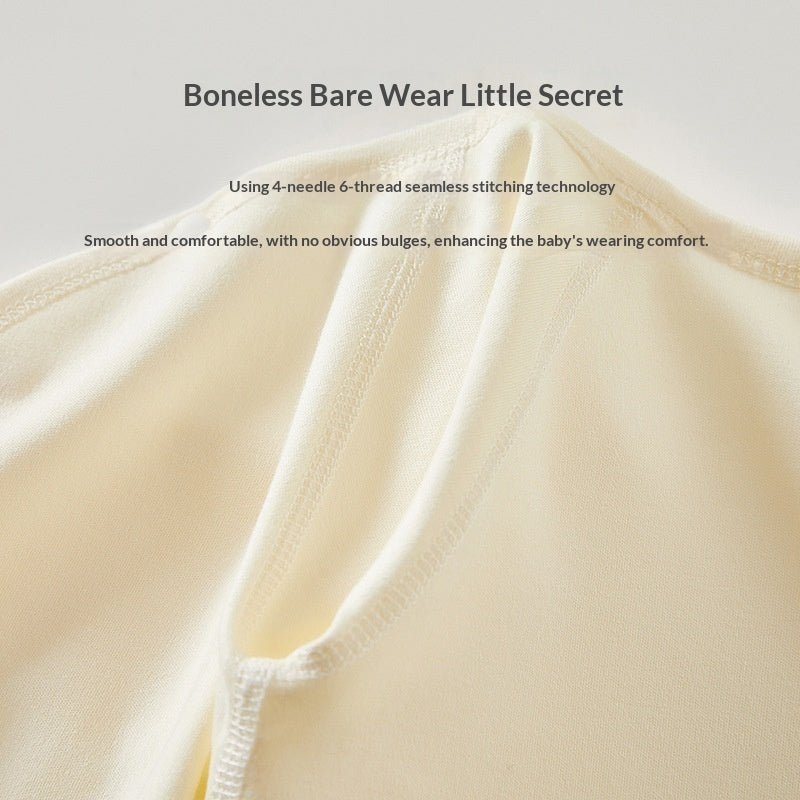 Pure Cotton Seamless Newborn Baby Clothes Comfort Wear