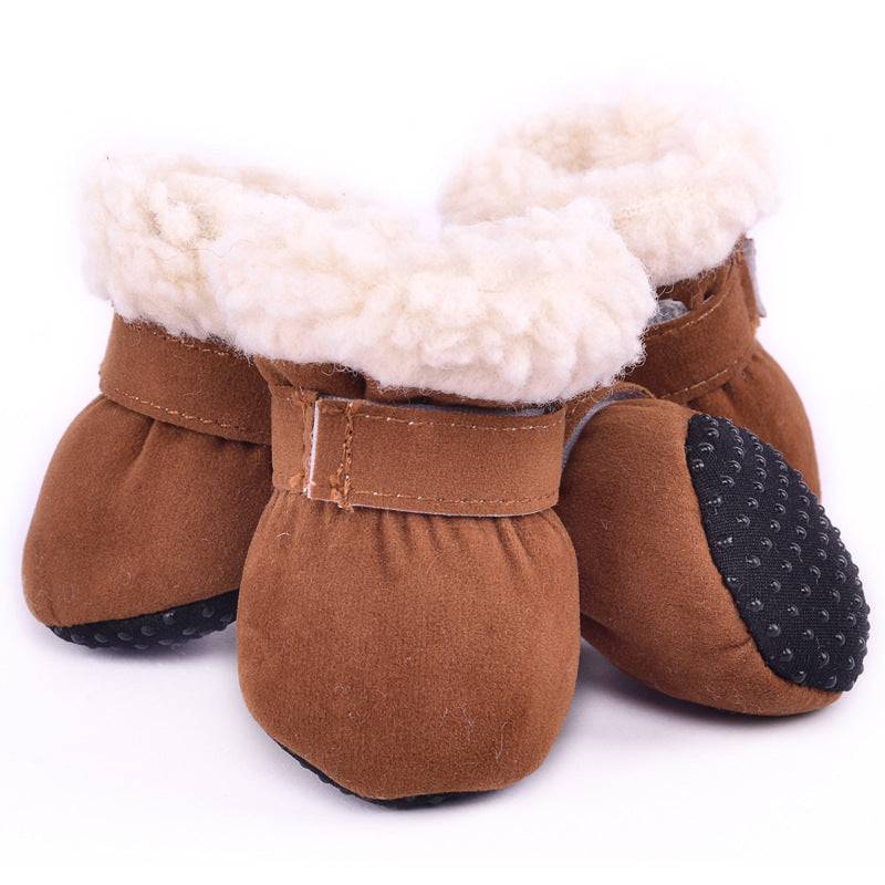 Waterproof Winter Anti-Slip Dog Boots for Small Pets