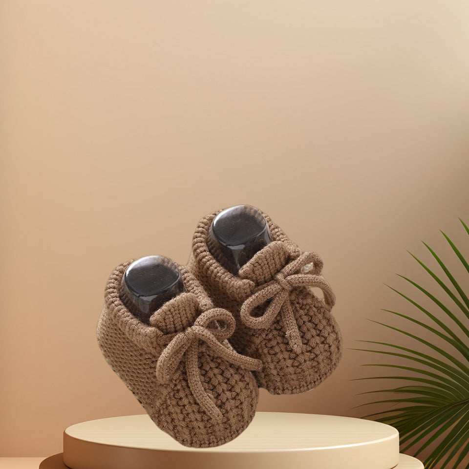 Handmade Baby Toddler Shoes with Soft Sock Design
