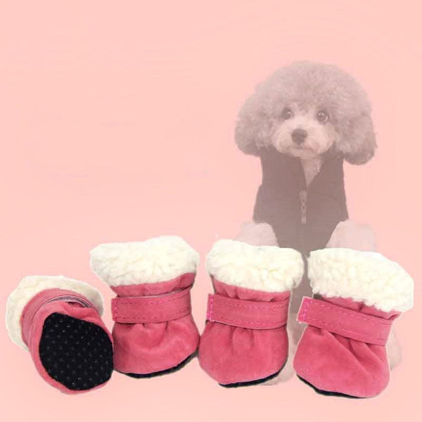 Waterproof Winter Anti-Slip Dog Boots for Small Pets