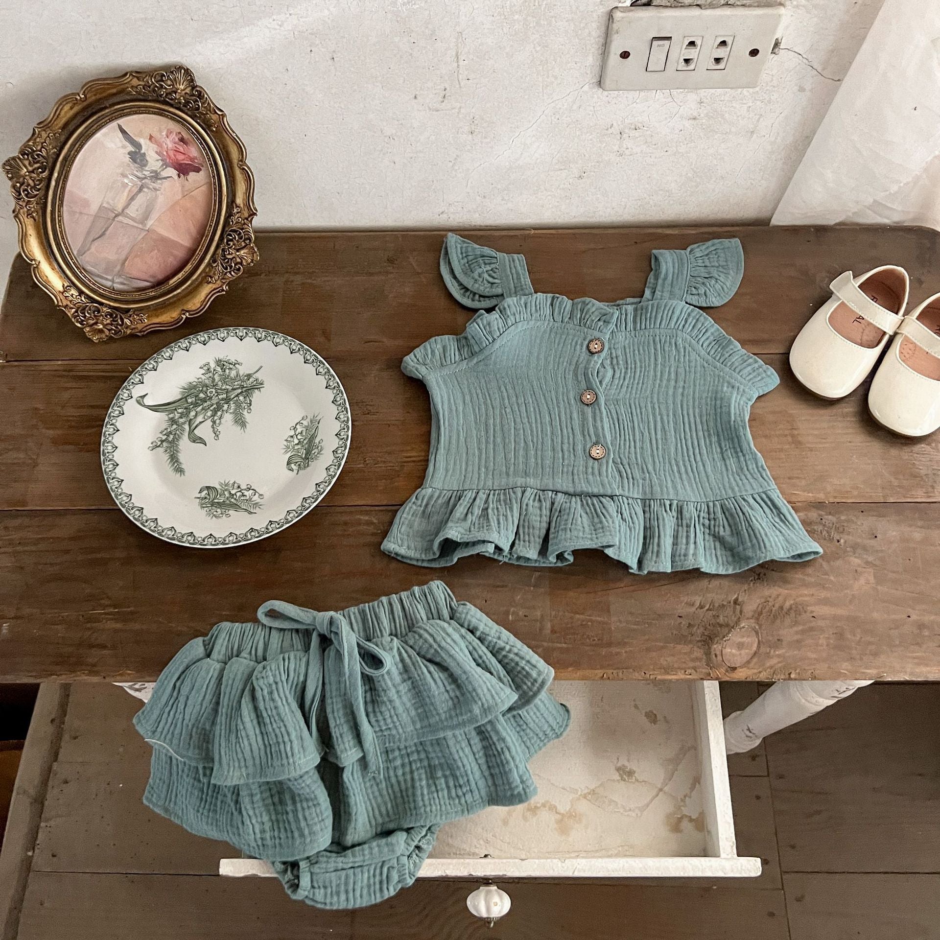 Girls' Western Style Fashion Outfit for Children