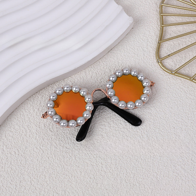 Pet Pearl Sunglasses Costume for Dogs and Cats