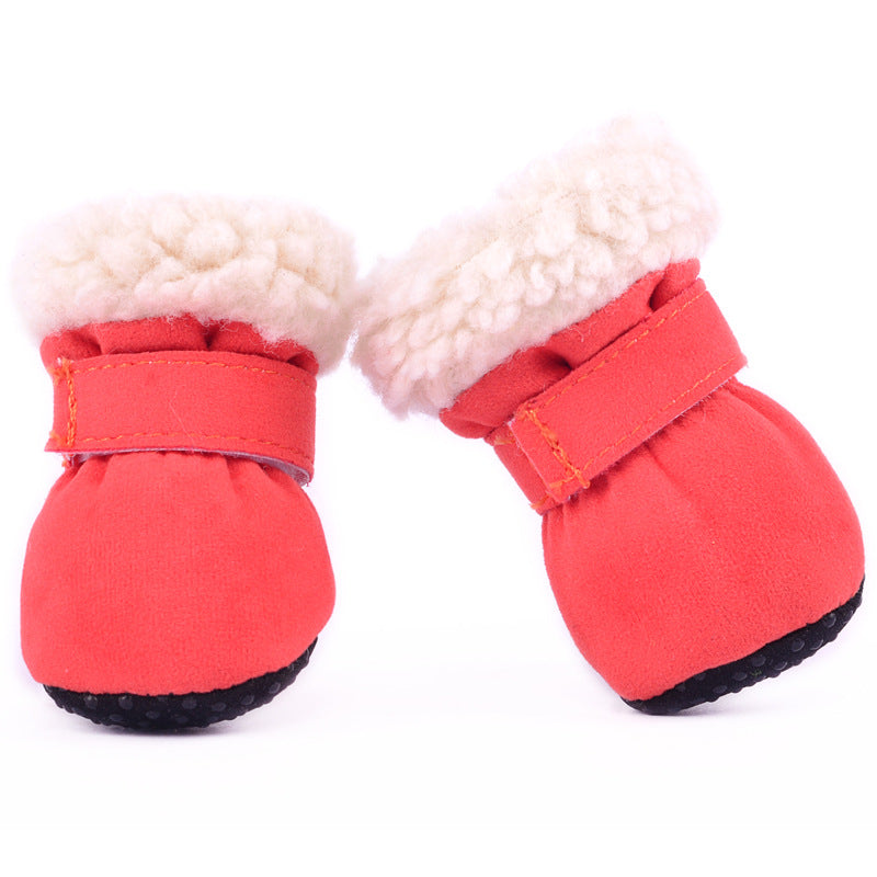 Waterproof Winter Anti-Slip Dog Boots for Small Pets