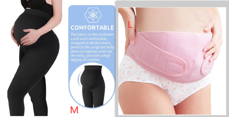 Women's High Waist Maternity Leggings Pregnancy Pants
