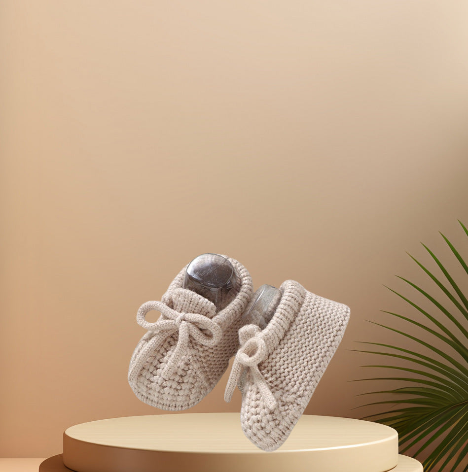 Handmade Baby Toddler Shoes with Soft Sock Design