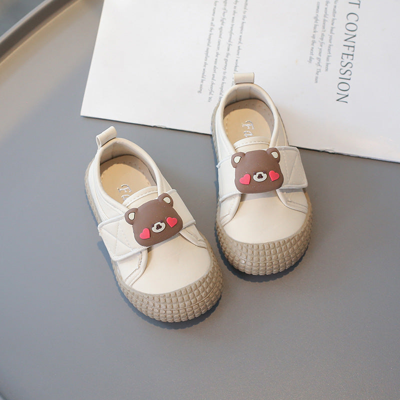 Children's Casual Velcro Canvas Shoes for Everyday Wear