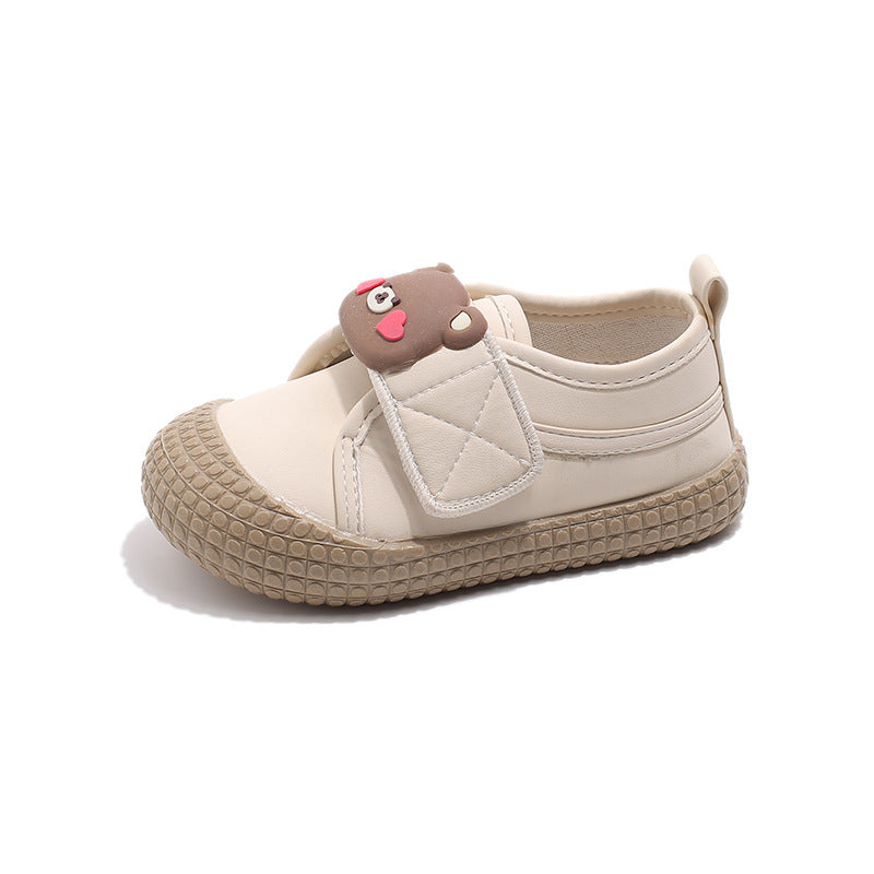 Children's Casual Velcro Canvas Shoes for Everyday Wear