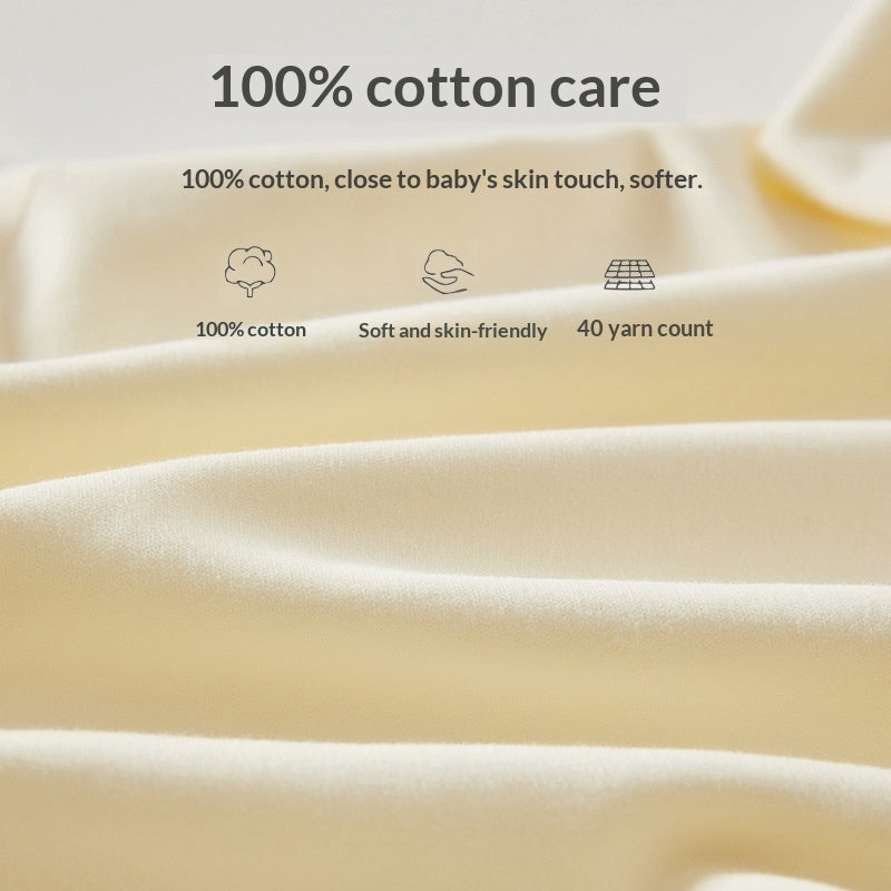 Pure Cotton Seamless Newborn Baby Clothes Comfort Wear