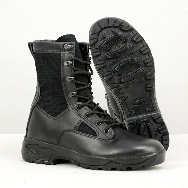 2.0 Genuine Leather Tactical Combat Boots Men
