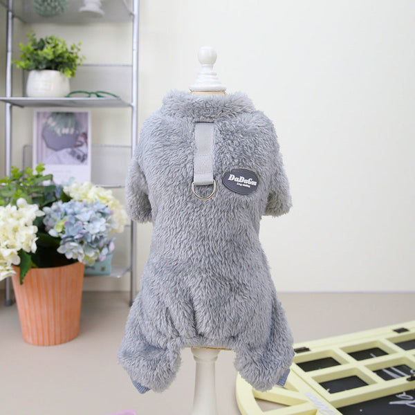 Tricolor Four-Leg Dog Sweater Winter Warm Clothing