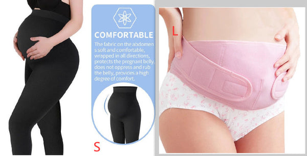 Women's High Waist Maternity Leggings Pregnancy Pants