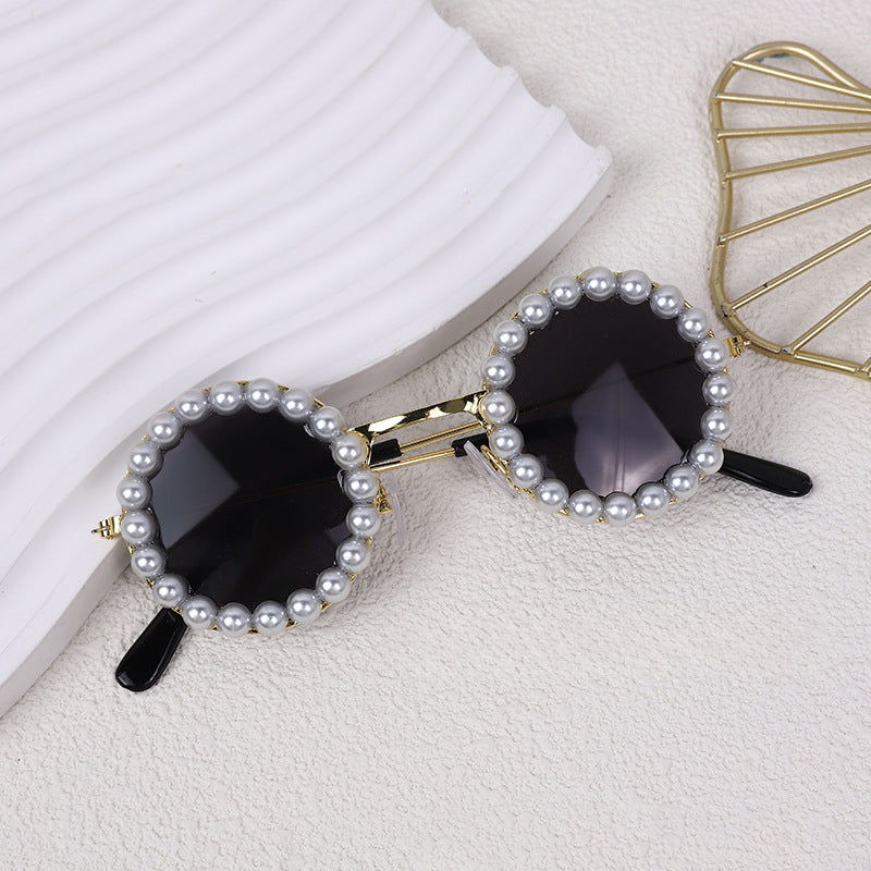 Pet Pearl Sunglasses Costume for Dogs and Cats