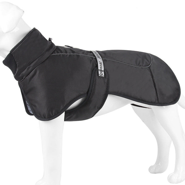 Reflective Thick Warm Dog Cloak Winter Pet Clothing
