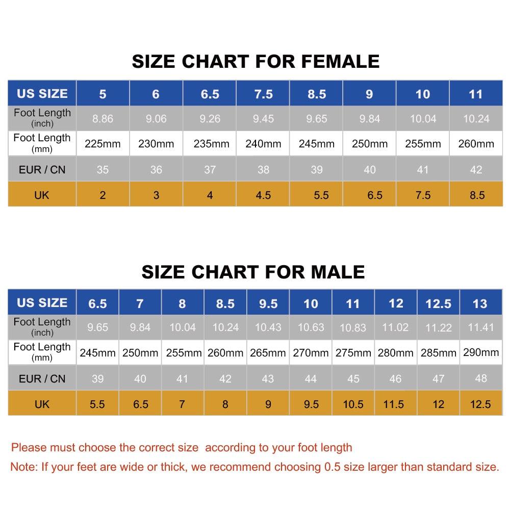 Unisex Breathable Athletic Running Walking Fashion Sneakers