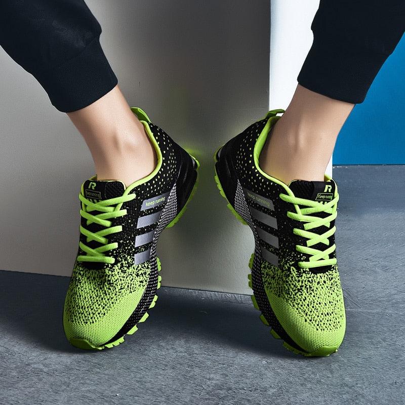 Unisex Breathable Athletic Running Walking Fashion Sneakers