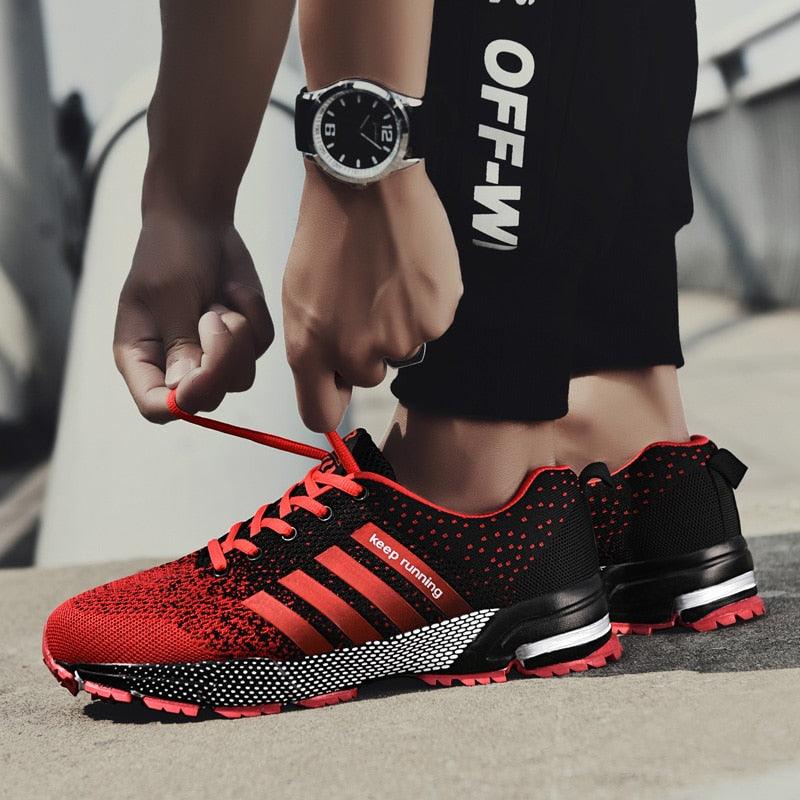 Unisex Breathable Athletic Running Walking Fashion Sneakers