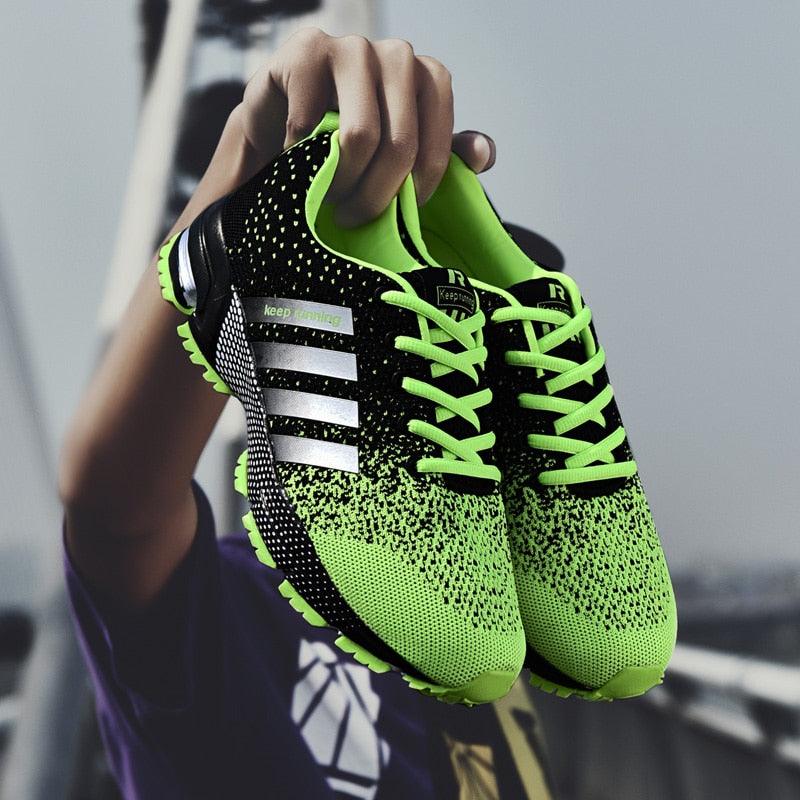 Unisex Breathable Athletic Running Walking Fashion Sneakers