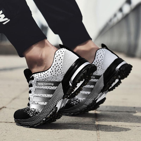 Unisex Breathable Athletic Running Walking Fashion Sneakers