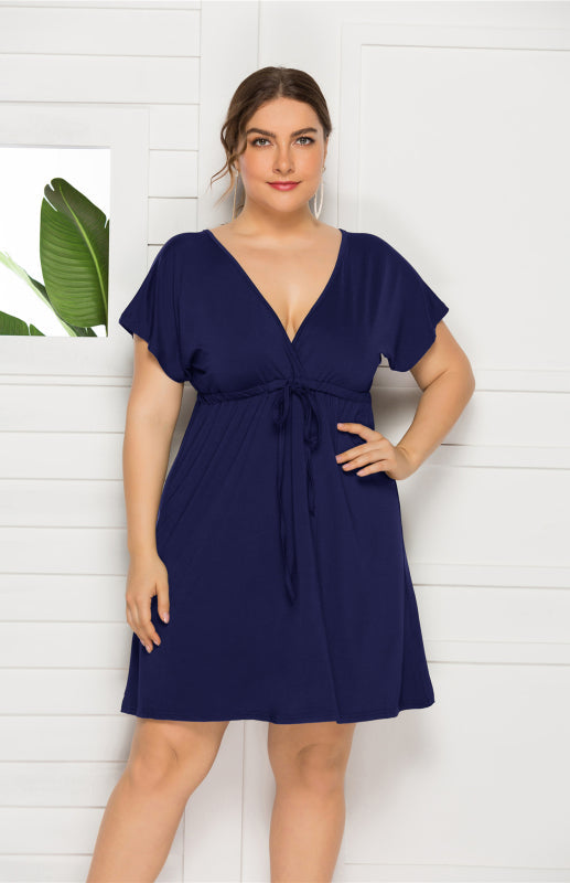 High Elasticity Solid Casual Spring Summer Maternity Dress