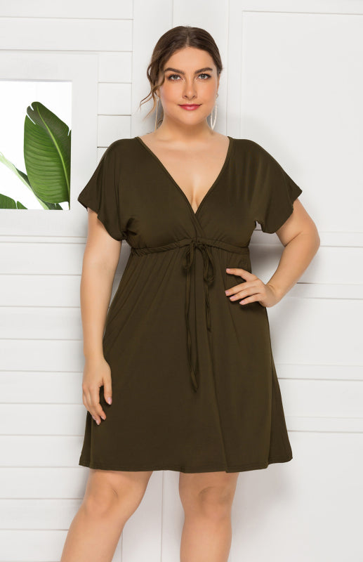 High Elasticity Solid Casual Spring Summer Maternity Dress