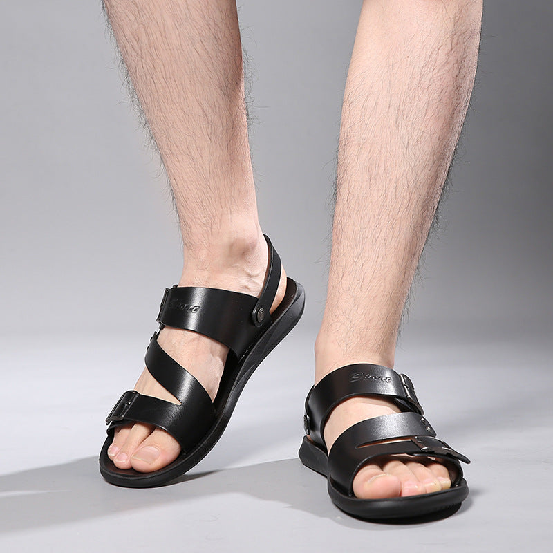 Men's Large Size Convertible Beach Sandals and Slippers