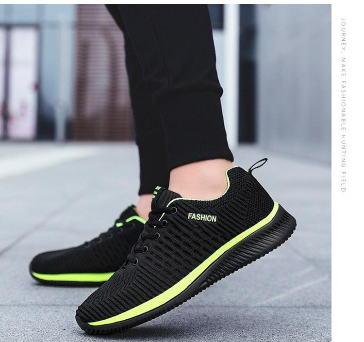 Men's Breathable Mesh Running Walking Casual Sport Sneakers
