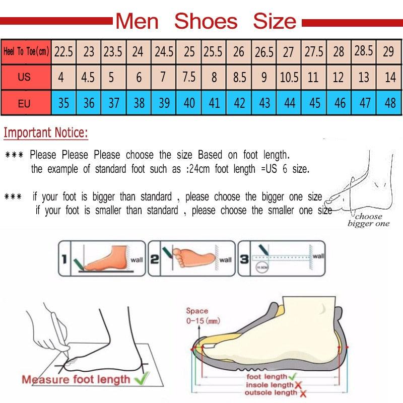 Men's Breathable Mesh Running Walking Casual Sport Sneakers