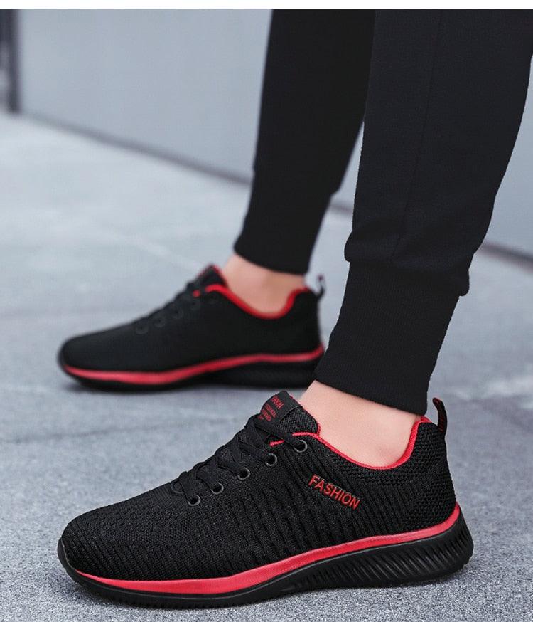 Men's Breathable Mesh Running Walking Casual Sport Sneakers