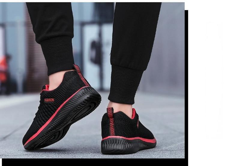 Men's Breathable Mesh Running Walking Casual Sport Sneakers