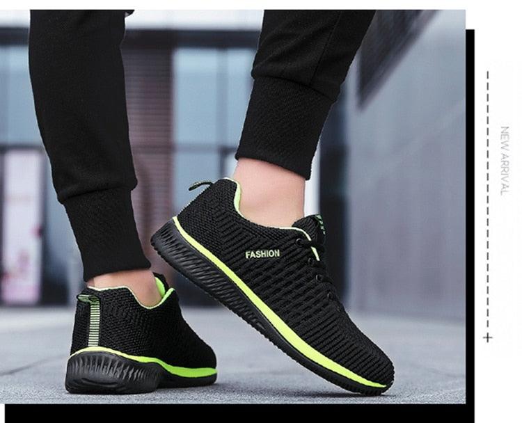 Men's Breathable Mesh Running Walking Casual Sport Sneakers