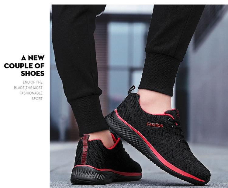Men's Breathable Mesh Running Walking Casual Sport Sneakers