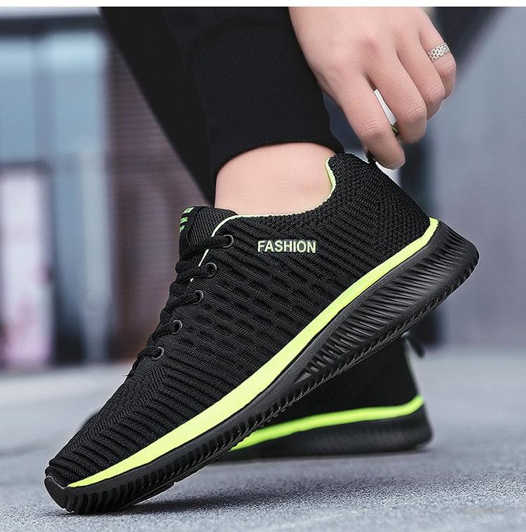 Men's Breathable Mesh Running Walking Casual Sport Sneakers