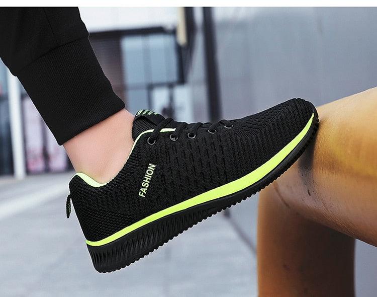 Men's Breathable Mesh Running Walking Casual Sport Sneakers