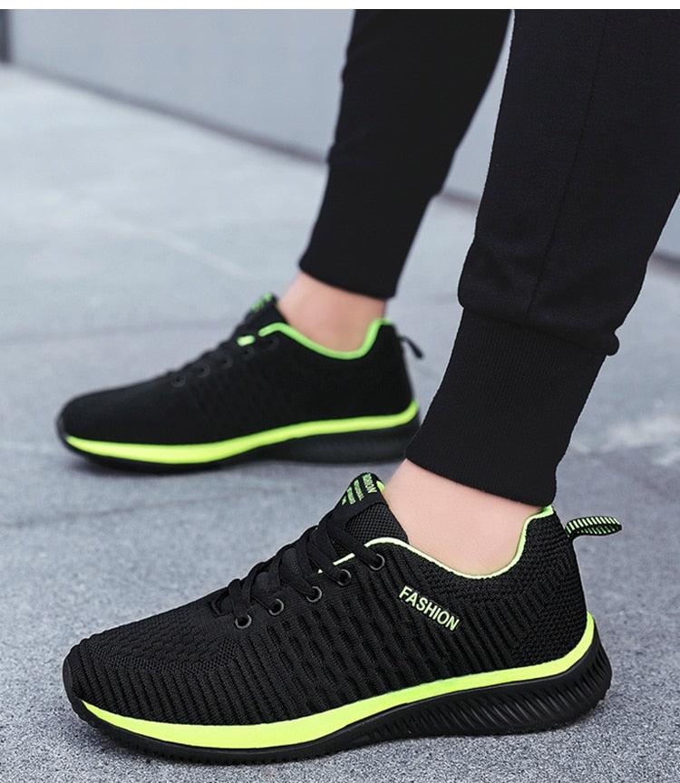 Men's Breathable Mesh Running Walking Casual Sport Sneakers