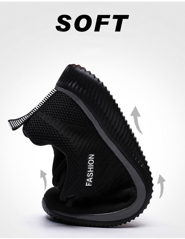 Men's Breathable Mesh Running Walking Casual Sport Sneakers