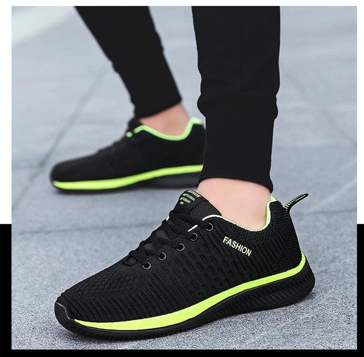 Men's Breathable Mesh Running Walking Casual Sport Sneakers