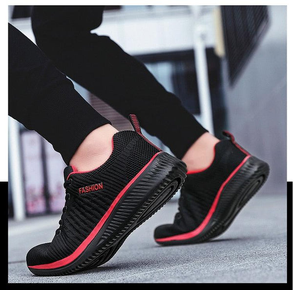 Men's Breathable Mesh Running Walking Casual Sport Sneakers