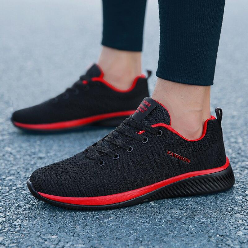 Men's Breathable Mesh Running Walking Casual Sport Sneakers