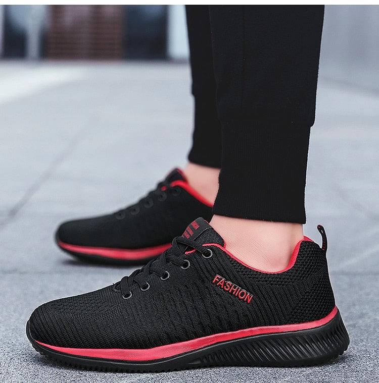 Men's Breathable Mesh Running Walking Casual Sport Sneakers