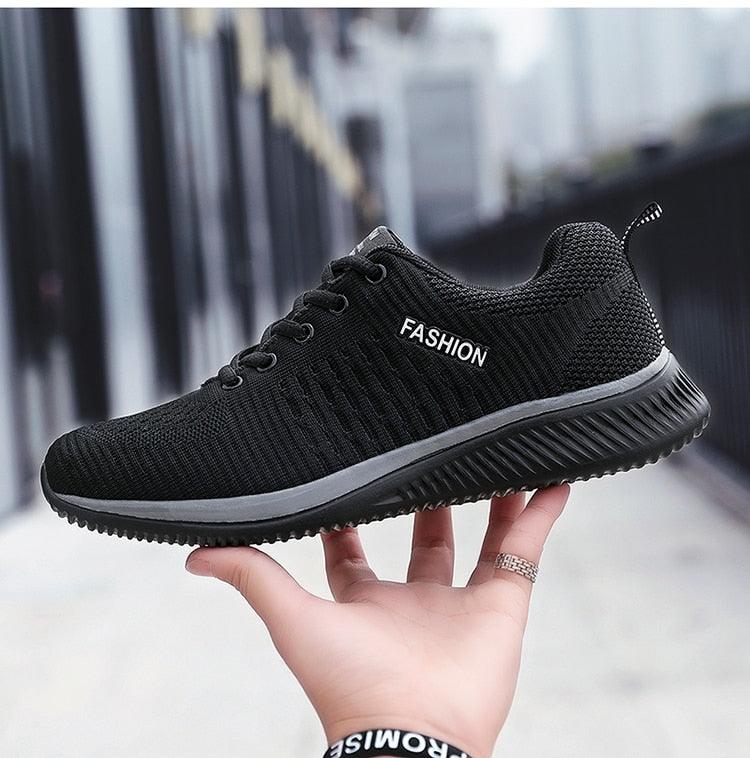 Men's Breathable Mesh Running Walking Casual Sport Sneakers