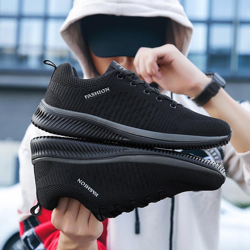 Men's Breathable Mesh Running Walking Casual Sport Sneakers