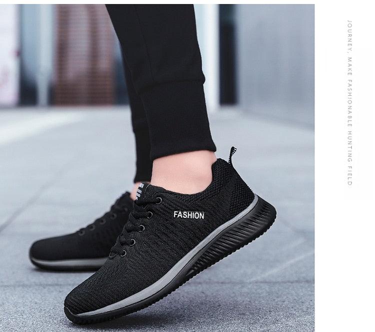 Men's Breathable Mesh Running Walking Casual Sport Sneakers